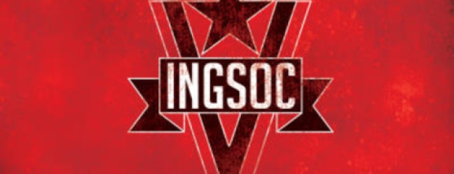 2020 es 1984 de George Orwell 1984 Ingsoc Big Brother Political Flag Poster